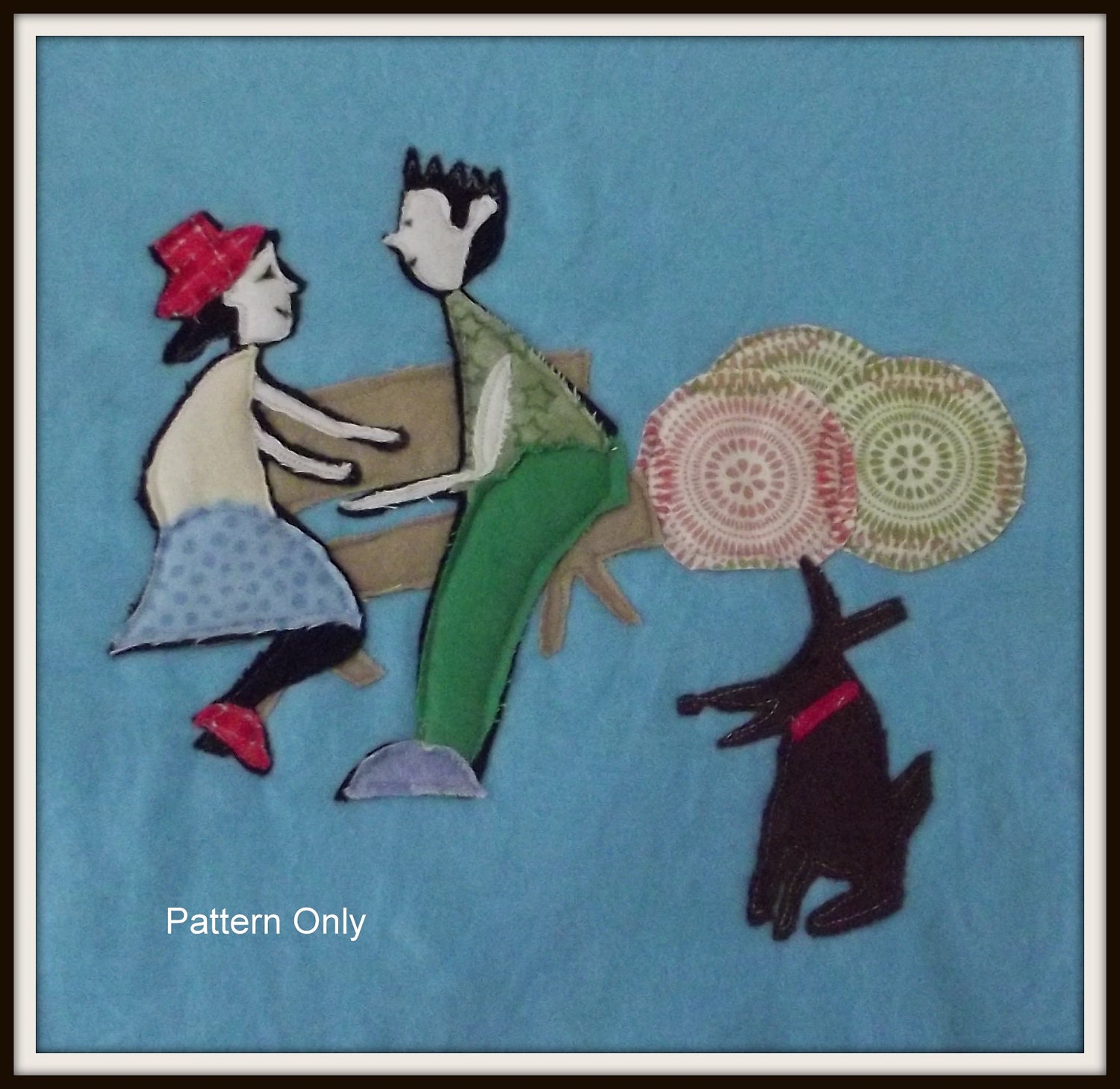 Summer Romance quilt pattern, all 6 individual quilt block patterns included