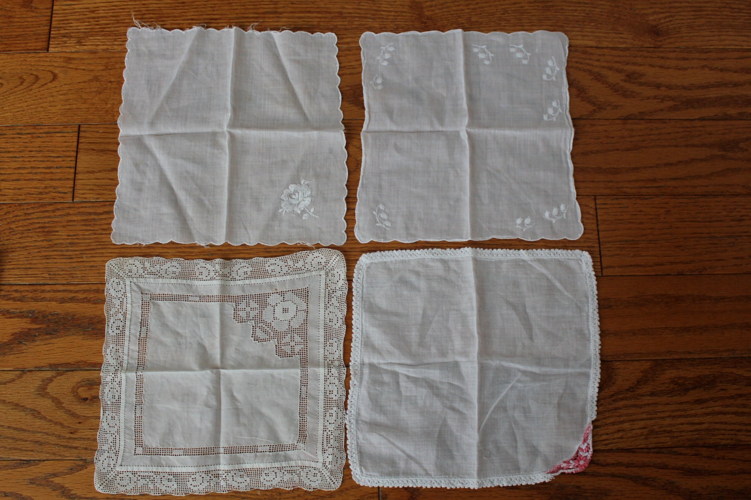 Set of Four Hankies Group 2