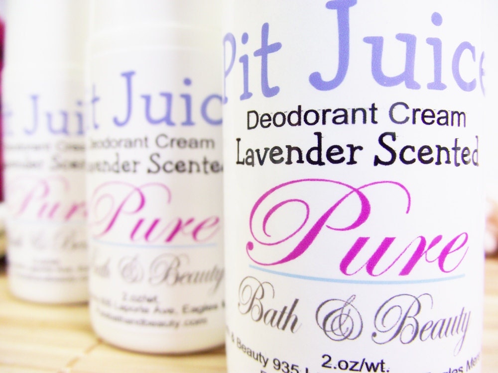 Pit Juice Creamy Roll On Deodorant Lavender
