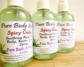 Spicy Cedar Body Spray Room or Linen Mister 4.5 oz