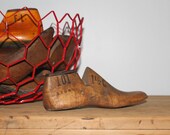 Antique Wooden Shoe Mold