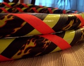 Playin' with Fire Collapsible Hula Hoop - Custom Made - Any Color and Size