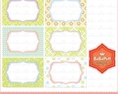 Print Your Own Cards --- 6 printables for business cards, invitations, etc. (DIY Print at Home) BP 0251