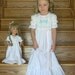 Blue birds Heirloom Girls Nightgown size 2 to girls size 6