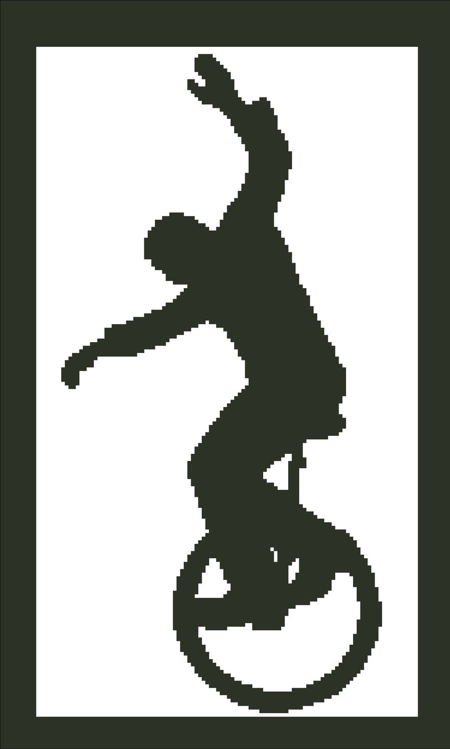 Unicycle Silhouette