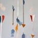 Arrows and Feathers Leather Mobile -custom for dnygrl10