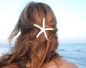 Thin Finger Starfish barrette or broach by IndianSummerGirls