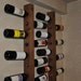 Rustic Wine Rack 8 bottle Ladder