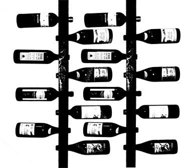 8 Bottle Tuscan Wine Racks, Set of 2