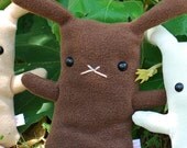 Flat Bonnie  Bunny Plush / Classic - 12" tall  Brown