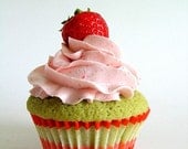 Strawberry Fields - Strawberry Vanilla Cupcakes