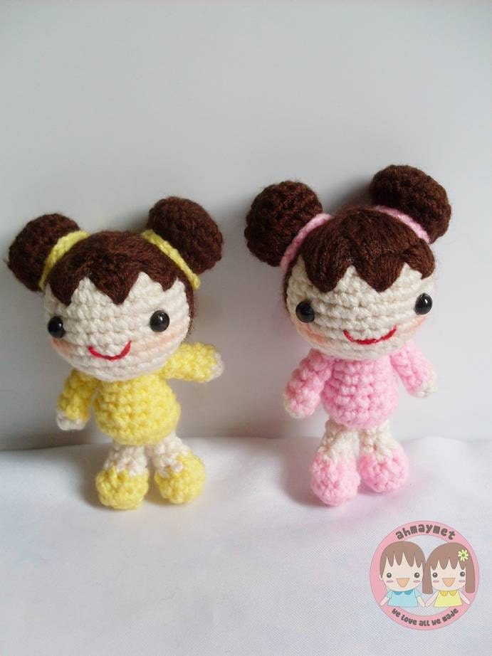 AMIGURUMI PATTERN : Gemini - The Cutiest Signs of Zodiac Amigurumi Collection