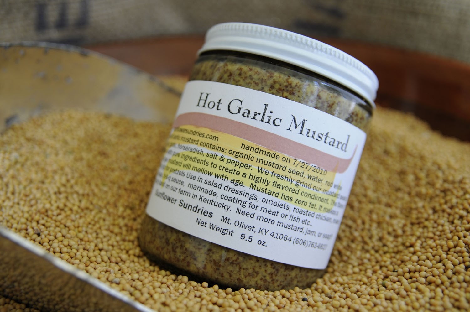 Hot Garlic Mustard