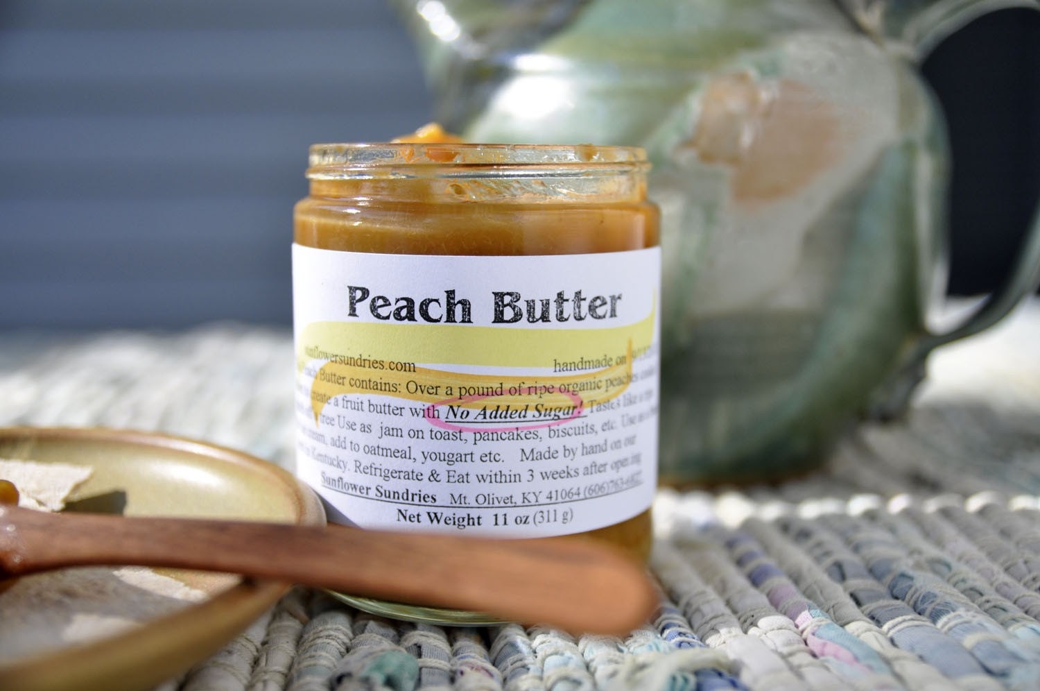 Peach Butter no sugar added