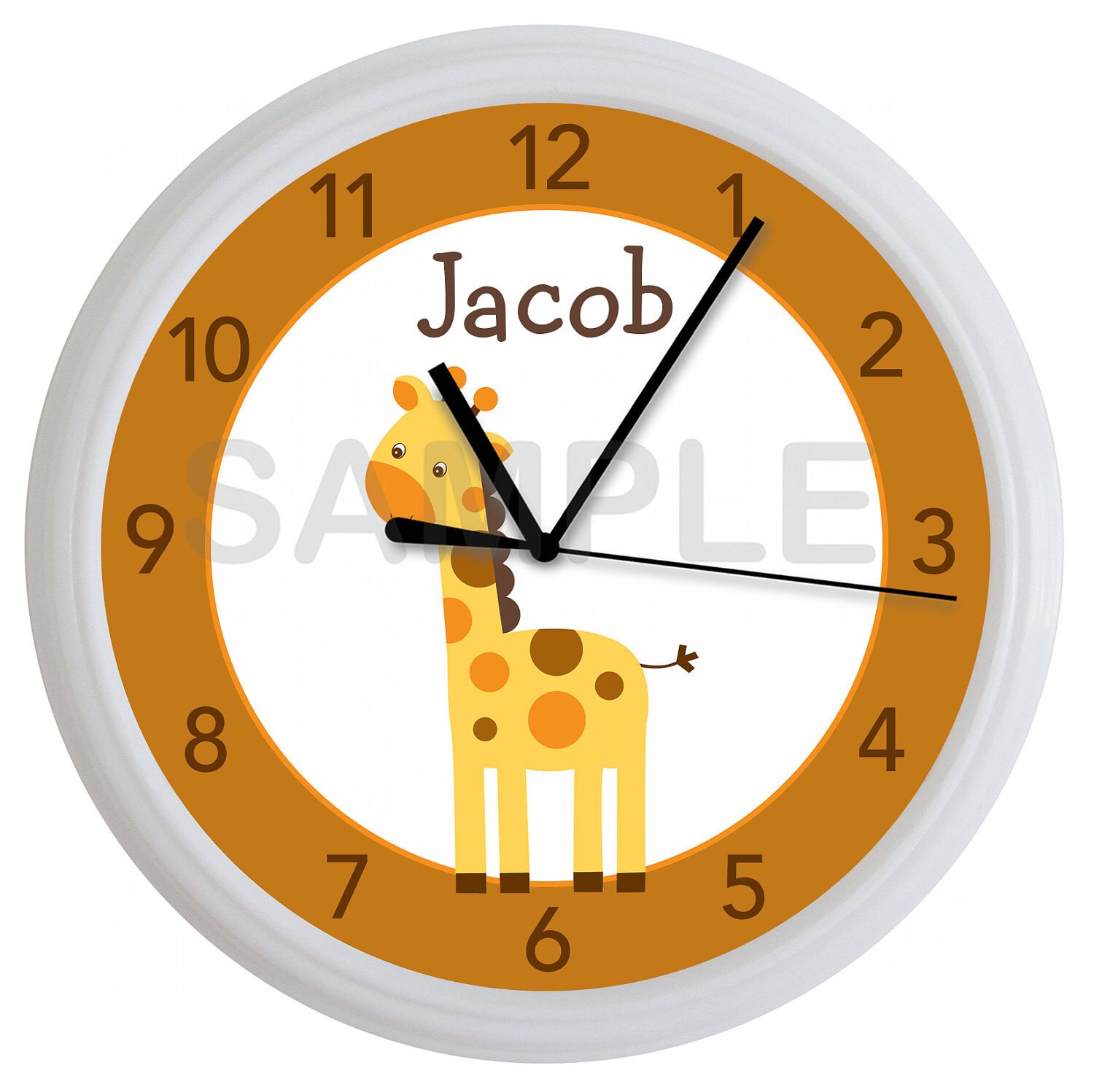 yellow clock