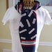 Vintage PATRIOTIC USA Presidents Scarf by Millicent - President's Names - Red White & Blue - 4th of July