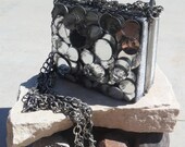 Disco Lemonade Mirrored Hand Purse