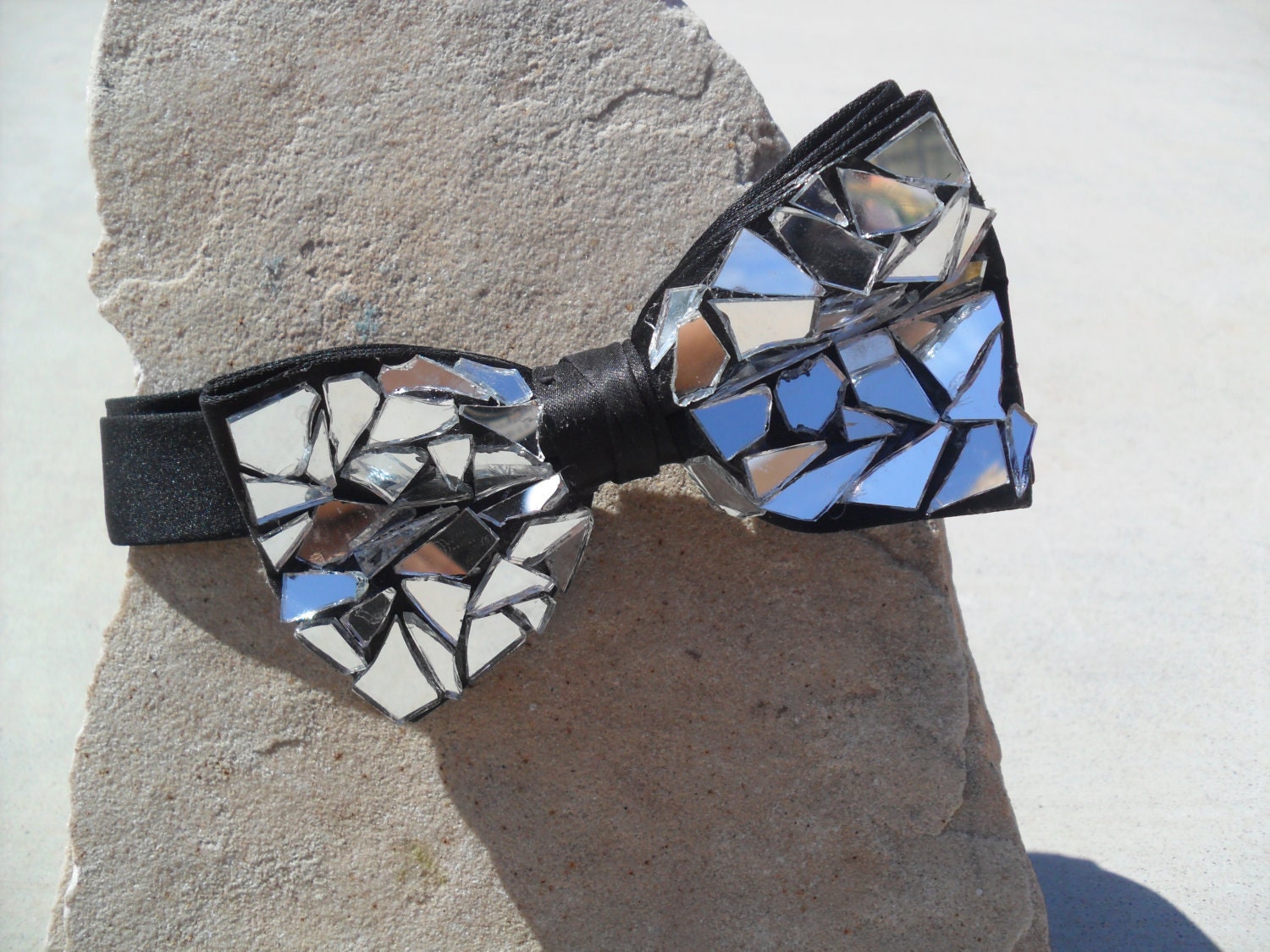 Black Party Bow Tie - Can Be Made To Order
