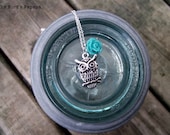 THE CHARMED NECKLACE - Hooty Owl - You choose add on Rosette color