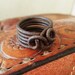 Womens Western Ring Band of Rustic Vintage Ranch Wire