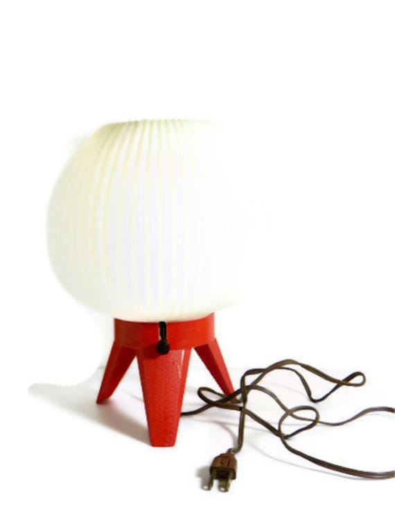 Mid Century Side Table Light