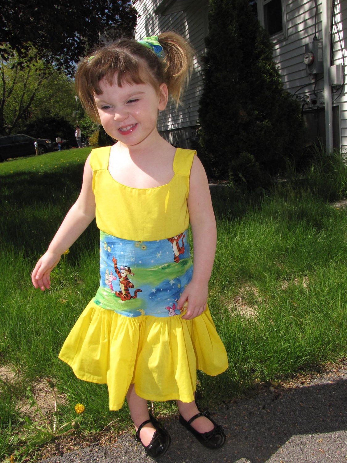 Pooh, Piglet and Tigger Dress