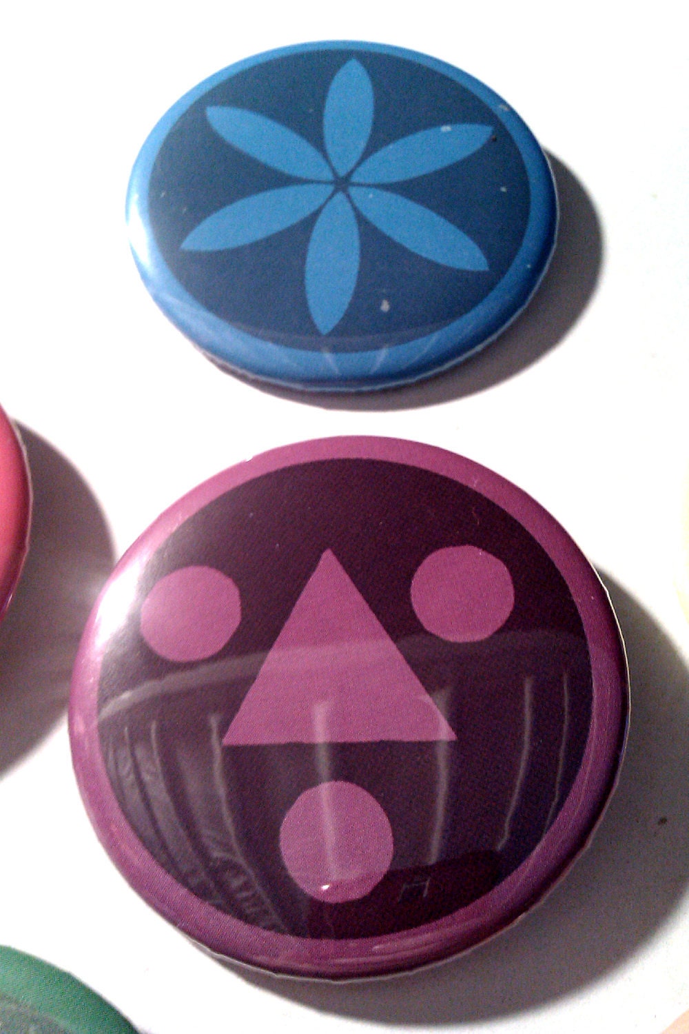 The Legend of Zelda: Ocarina of Time - Sage Medallion Pinback Button Set of Six