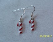 Candy Cane Earrings