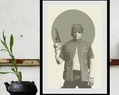 Star Wars print poster movie HAN CHOLO Limited 50 Prints Signed