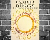Lord of the Rings movie poster movie art film print LOTR art poster print 16x24 Lord of the Coffee Rings