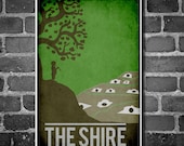 Lord of the Rings movie poster movie art film print LOTR art poster print 11x17 The Shire