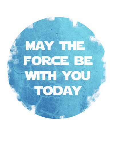 Star Wars print movie art Inspirational Poster