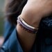 gold rope bracelet // ELIXIR // cream
