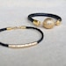 BRIDGED braided rope bracelet