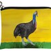 Cassowary Change Purse, Beautiful Bird native to Australia - Salvador Kitti
