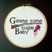 Army of Darkness Boomstick Cross Stitch PDF Pattern - Gimme Some Sugar