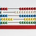 Wooden Toy Abacus - Primary Colors - 50% OFF SALE