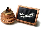 Evans cigarette lighter and case