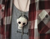 Canvas Suga Skull Necklace