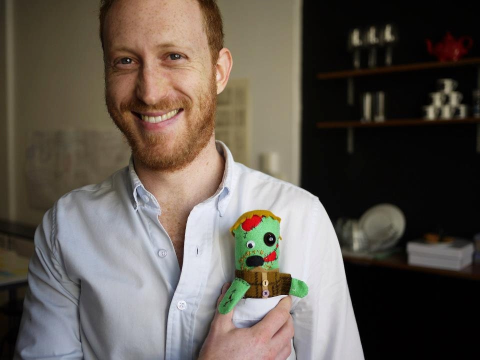 Personalised Felt Zombie