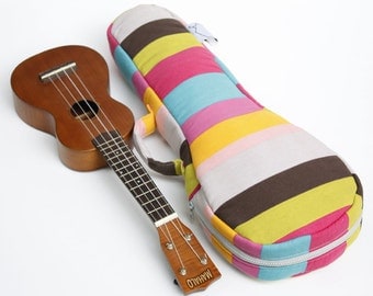 Colorful Pop - -Ukulele Case (Soprano Size) Ready to ship