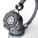 LAST ONE Companion cube Headphones earphones grey pink hand painted