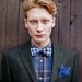 Red bow tie - double sided