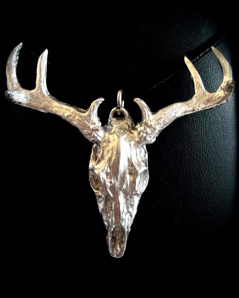 Stag Skull Pendant