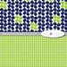 Brewster Navy&Green - Digital Scrapbook Paper Pack  -- 12x12 and 8.5x11  --  INSTANT DOWNLOAD