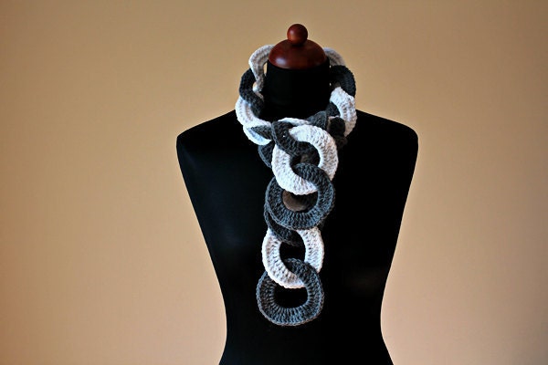 Crochet Pattern Crochet Ring Scarf