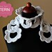 Crochet Pattern Flowers And Rings Scarf