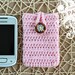 Crochet Pattern Crocheted Cell Phone Cover