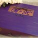 Wedding Card Box Wine or Love Letter Ceremony Box Rustic Wedding Decor Personalized Distressed Custom (You Pick Color)