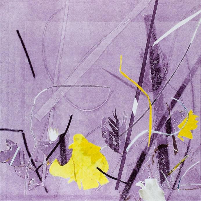 Blink: Lavender and Electric Yellow Fall